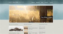 Desktop Screenshot of eastbalsam.org